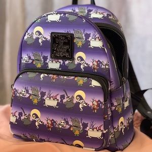 Brand New Nightmare Before Christmas Loungefly Mini Backpack